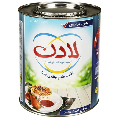 روغن امگا نیمه جامد 2700گ لادن