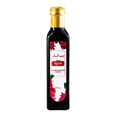 رب انار شیشه 350 گرم سمیه