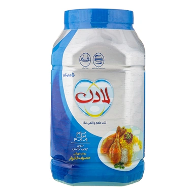 روغن نیمه جامد 5کیلویی آبی لادن