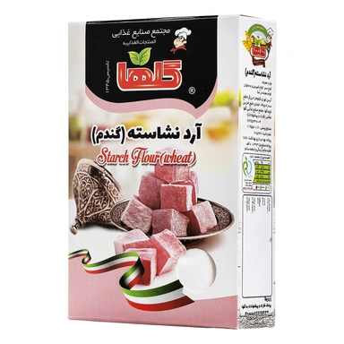 آرد نشاسته گندم 120گرم گلها