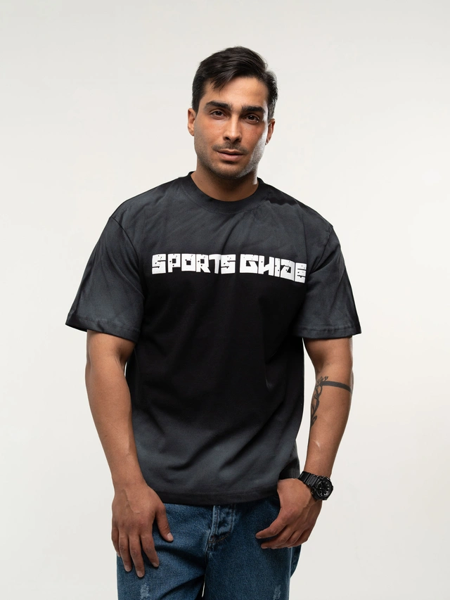 تیشرت استاندارد sports مشکی پک 4 عددی