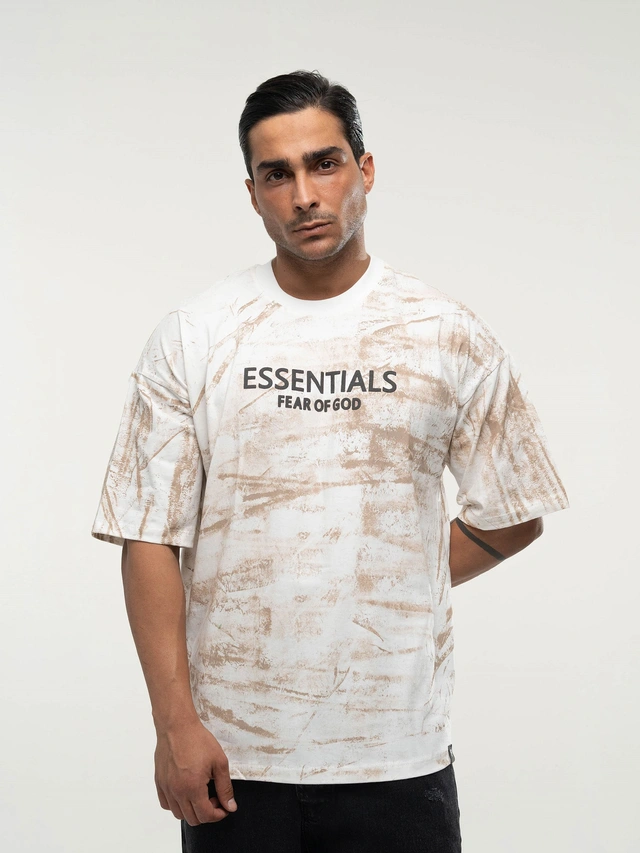 تیشرت Essentials سفید/مشکی پک 6 عددی